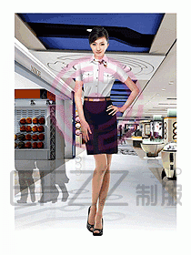 專賣店?duì)I業(yè)員服裝638