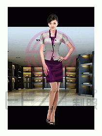 營(yíng)業(yè)員服裝665