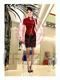 酒店前廳總臺(tái)制服363