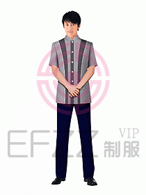 酒店客房服務(wù)員制服216