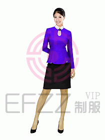 酒店前臺(tái)服務(wù)員制服372