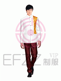 水療會(huì)所服務(wù)員制服235