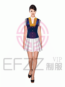 水療會(huì)所服務(wù)員制服255