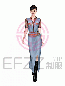 水療會所咨客制服202