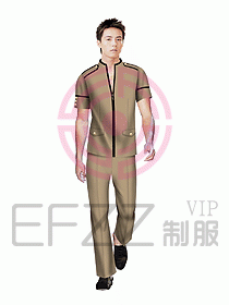 桑拿按摩技師服裝739
