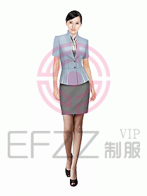 女職業裝短袖襯衫設計圖174