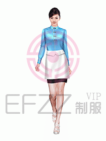 西餐服務(wù)員制服設(shè)計圖588