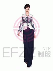 中餐服務(wù)員制服設(shè)計圖1000