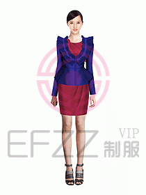 珠寶營業(yè)員制服設(shè)計圖954