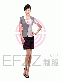 酒店部門經理西服設計圖208
