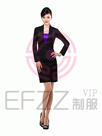 酒店部門經(jīng)理西服設(shè)計圖216