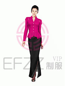 西餐咨客制服設(shè)計圖282