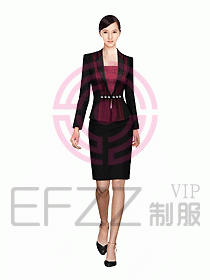 酒店經理職業裝西服291