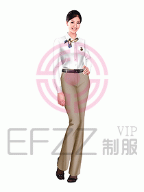 女職業(yè)裝長袖襯衫設計圖106