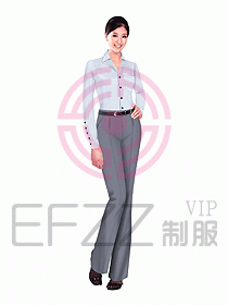 女職業(yè)裝長袖襯衫設(shè)計圖126