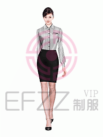 女職業(yè)裝長(zhǎng)袖襯衫設(shè)計(jì)圖144