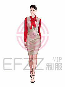女職業(yè)裝馬夾設(shè)計(jì)圖198