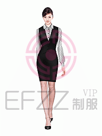 女職業(yè)裝馬夾設(shè)計(jì)圖207