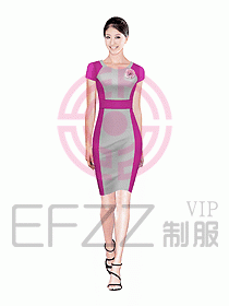 女職業(yè)裝夏裝設(shè)計圖304