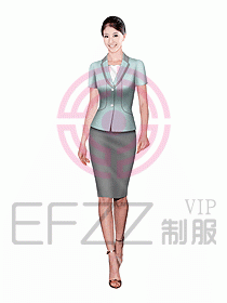 女職業(yè)裝夏裝設計圖333