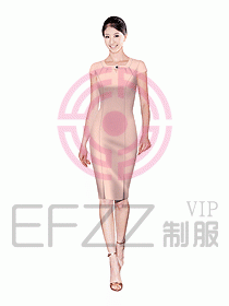 女職業裝夏裝設計圖340