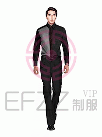 男職業(yè)裝長袖襯衫設(shè)計圖221