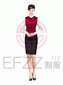 空姐服裝設(shè)計(jì)效果圖326