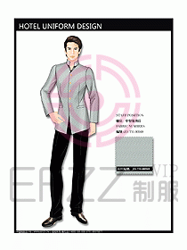 中餐服務(wù)員制服設(shè)計(jì)效果圖1124