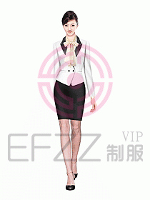 女職業(yè)裝設(shè)計效果圖602