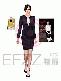 女職業(yè)裝設(shè)計(jì)效果圖623