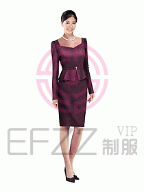 酒店總臺大堂制服設(shè)計圖387