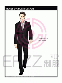酒店行政管理制服設(shè)計(jì)效果圖306