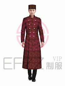 酒店門童制服設(shè)計效果圖623