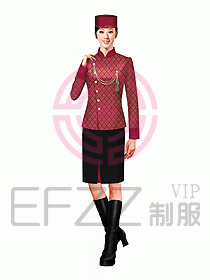 酒店門(mén)童制服設(shè)計(jì)效果圖633
