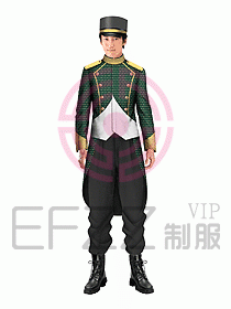 酒店門童制服設(shè)計效果圖635