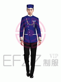 酒店門童制服設(shè)計(jì)效果圖653