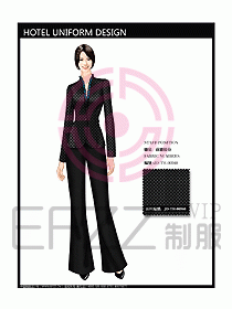 酒店前廳總臺(tái)制服設(shè)計(jì)圖440
