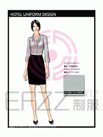 酒店西餐服務(wù)生制服設(shè)計圖722