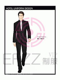 前臺(tái)服務(wù)生制服設(shè)計(jì)效果圖469