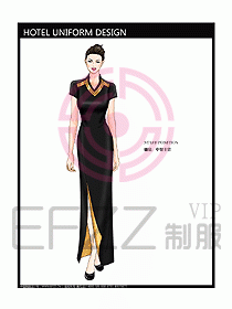 酒店中餐領(lǐng)班制服設計圖093