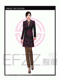 女職業(yè)裝大衣設(shè)計圖071
