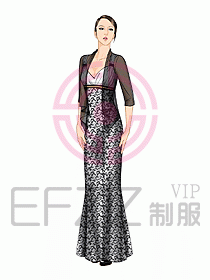 KTV夜總會咨客禮儀服裝184