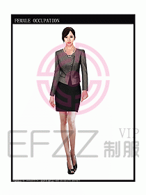 商城營業(yè)員服裝設計圖980