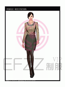 商城營業(yè)員服裝設(shè)計圖983