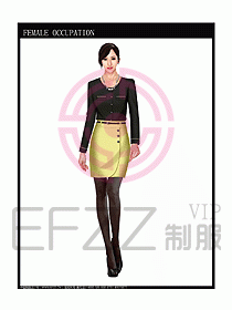 商城營(yíng)業(yè)員服裝設(shè)計(jì)圖984