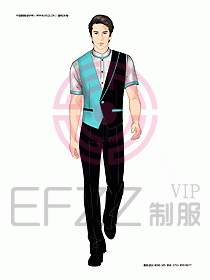 KTV男女服務員制服設計圖320