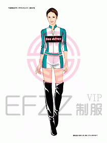 KTV男女服務員制服設計圖337