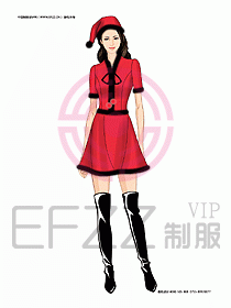 KTV男女服務員制服設計圖341