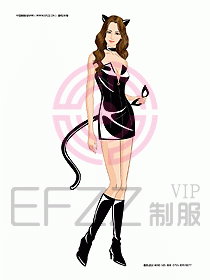 KTV男女服務員制服設計圖475