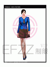 時尚職業(yè)女西服設(shè)計圖852